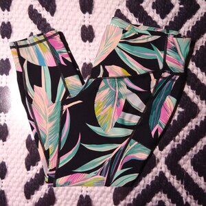 Torrid Tropical Print Activewear Pants